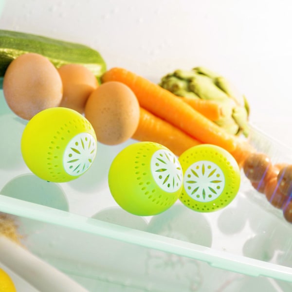 3 kpl Jääkaappipalloja green 80