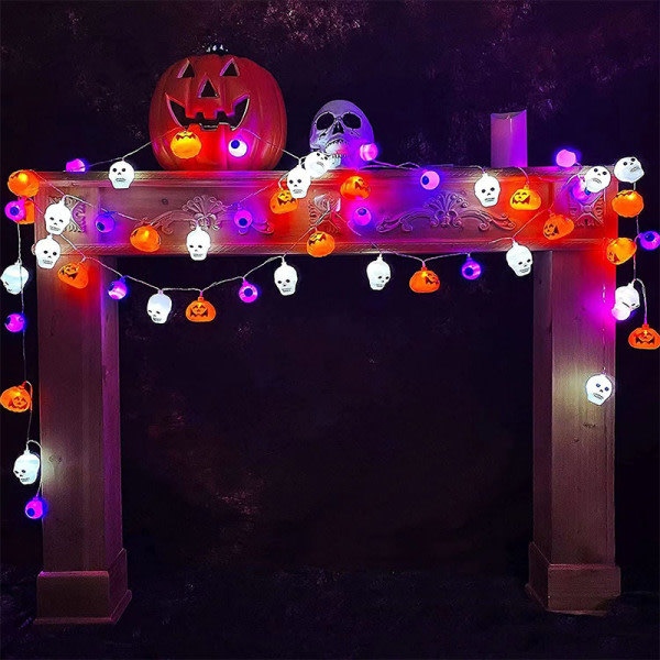 Halloween-kynttilät ulko- ja sisätiloihin, kurpitsan Halloween-kynttilänauha