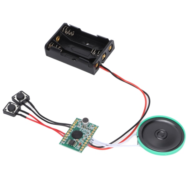 4 minuters ljudmodul med knappkontroll, DIY-musik, inspelningsbar chip för DIY-ljudkort, julklappsaskar 0.1