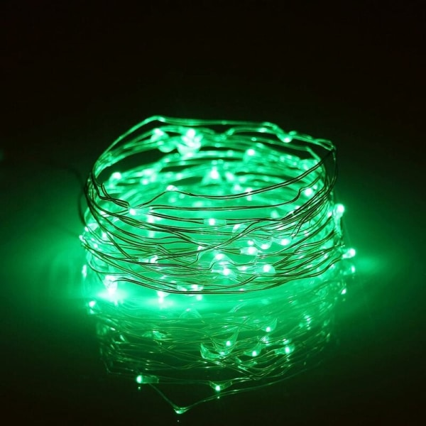 Batteridrevne lyslenker 16,4 fot/5 m 50 LED blinkende Christm