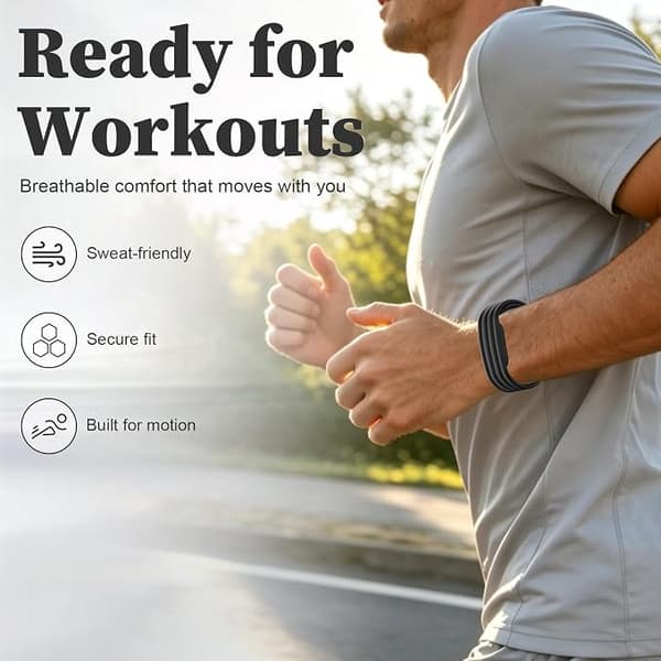 Klokkerem til Google Fitbit Air, myk erstatningsrem i silikon-FA- Midnight Blue