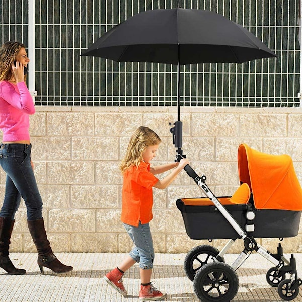 Paraplyhållare för Golfvagn black 120