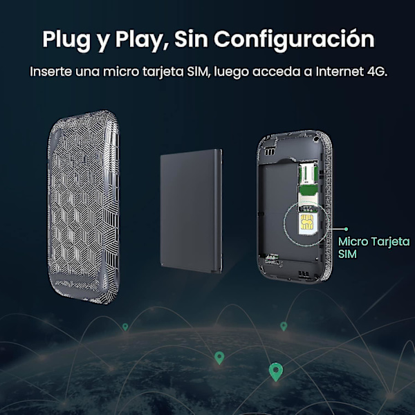 5G kannettava mobiili hotspot-reititin, 2100 mAh akku, plug and play, sopii matkustukseen