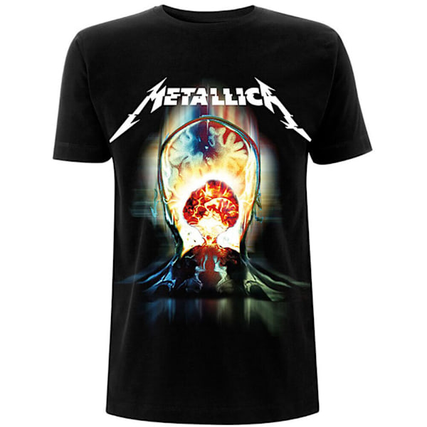 Metallica Unisex Voksen Exploded Back Print T-skjorte XL Svart XL Black