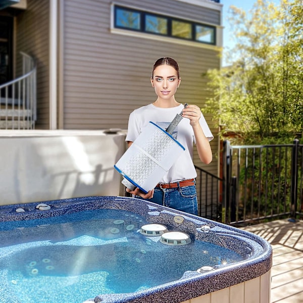 Hotspring Hotub 3 Spa Mineral Ion Cartridge Filter Sticks Til Hot Tub (3, Grå)