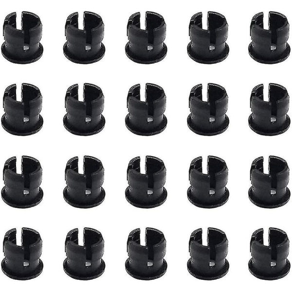 20 x 3 mm lysdioder med 20 cm kabel DC 12 V LED färdigmonterad fäste Ri