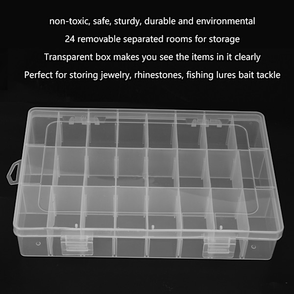 Plastbeholder for fiskesluk, fiskelokkemat, agn, oppbevaring, boks, veske-FA3-