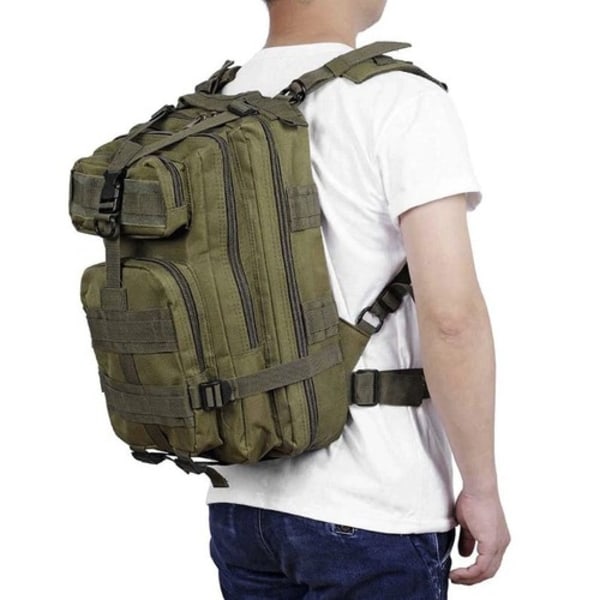 MILITÆR RYGGSÆK - 26L Grøn green one size