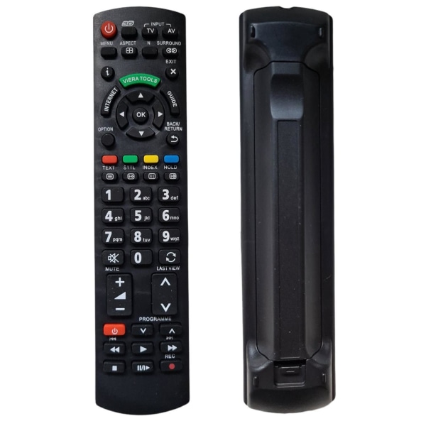 Fjernbetjening til Panasonic TV N2QAYB black