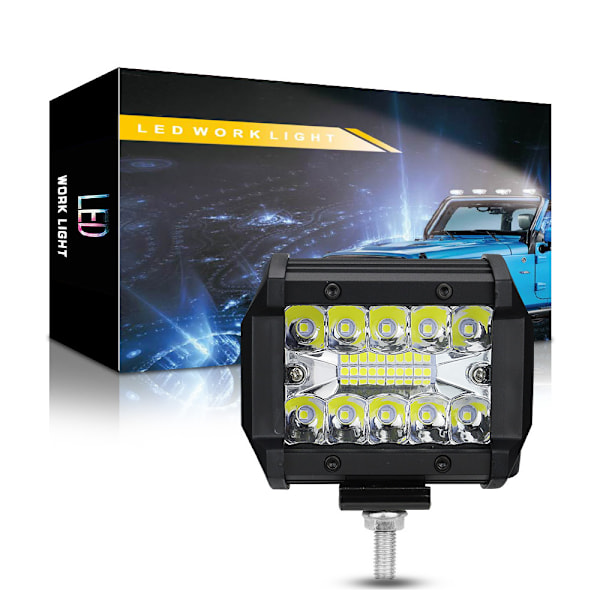 2 stk 4 tommer 20LED 60W Buggy Konvertering Spotlight Dimljus Bil L