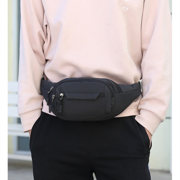 Bæltetaske Fanny Pack RØD Red