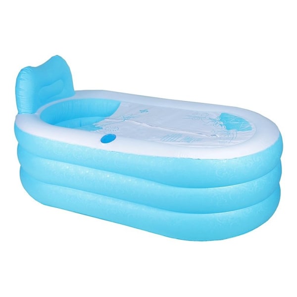 Uppblåsbart Badkar / Portabelt - Blått blue 2945