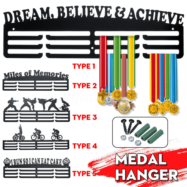 Medaljestativ 1 stk. rektangel