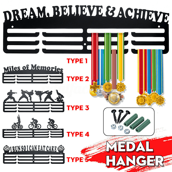Medaljställ 1 st rektangel
