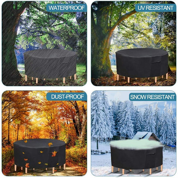 180x90cm Vattentät Trädgårdsbord, Utemöbler Bord