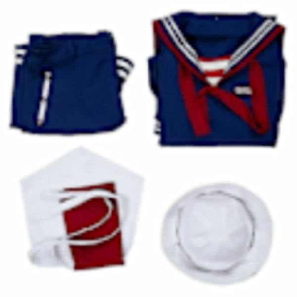 Stranger Things Kausi 3 Steve Harrington Scoops Ahoy Cosplay Aikuisten Asuste -ge M