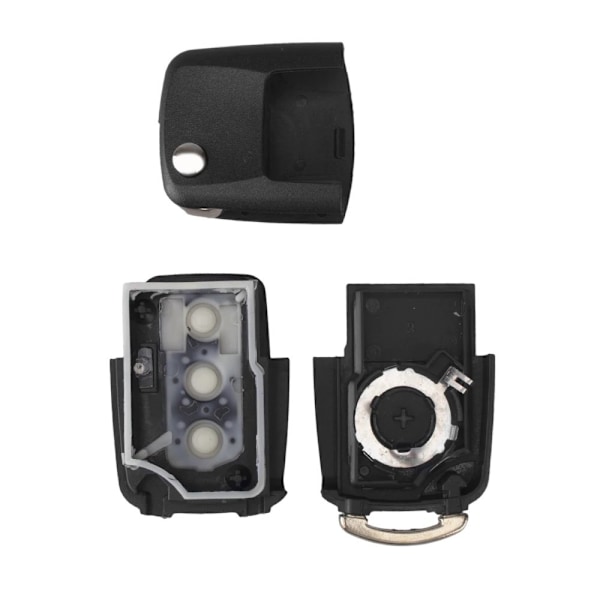 Bilnøglebeskyttelse med 3 knapper Golf Passat til VW Sort black one size
