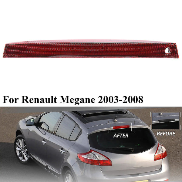 Tredje 3:e bromsljuset, LED-bromslampa for Renault Megane Mk II