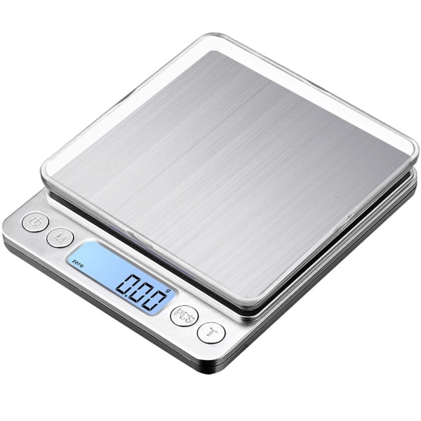 Digital kjøkkenvekt USB oppladbar 3kg/0.1g Digital Baking