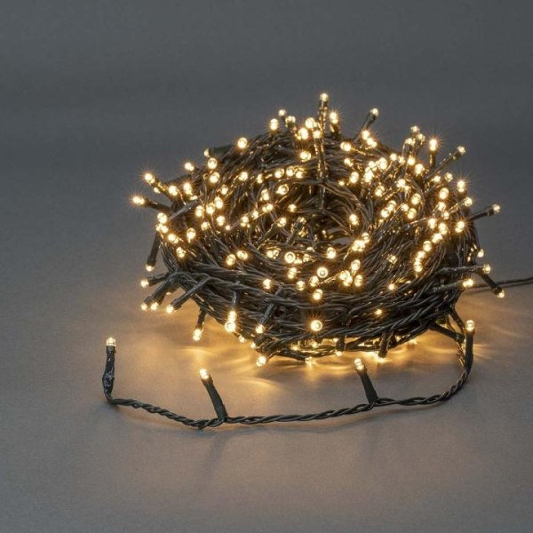 Julebelysning | Lyskæde | 320 LED | Varm hvid | 24,00 m |