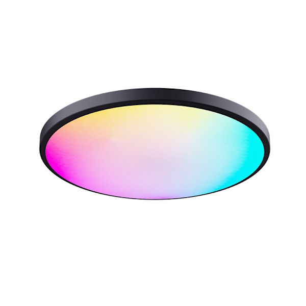 (Til Europa) Smart Loftlampe - Sort Ram RGB220V-240V Dæmpbar