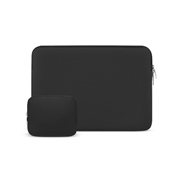 14-tuumainen tietokoneen suojakotelo, sopii MacBook Prolle ja Airille, musta