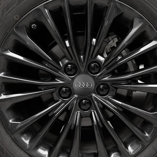 4-pack - Audi Center Caps / Wheel Hub Emblems - Car 61 60 mm-FA-