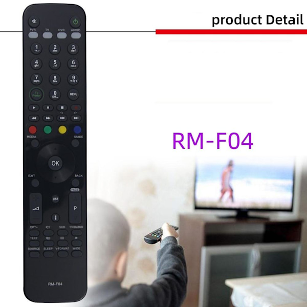 Kaukosäätimen korvaus HDR Freesat Humax FOXSAT RM-lle rm-f01