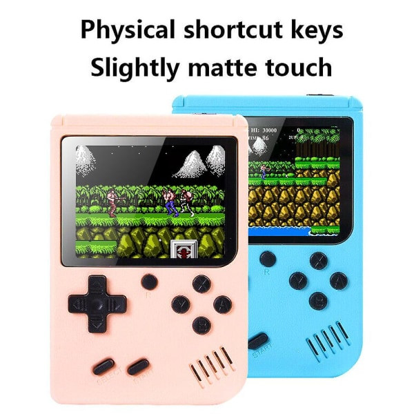 Gameboy Indbygget 500 Klassisk Spil Retro Videospilkonsol Børn
