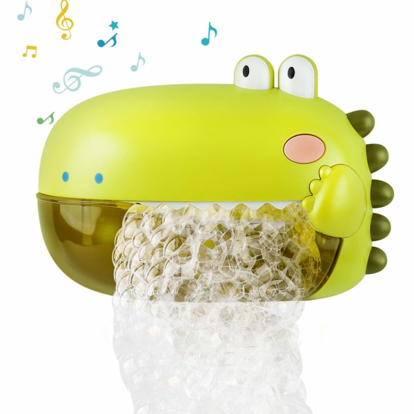 Badbubbelmaskin, badleksaker, dinosauriebubbelmaskinleksaker