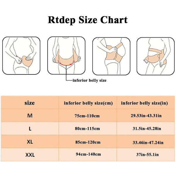 Maternity Support Belt RTDEP Graviditetsbælte Støttebøjle