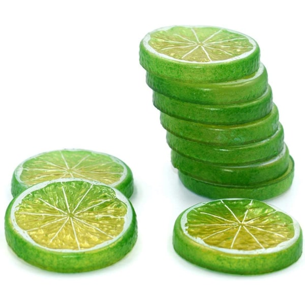 Fake Lemon Slice Artificial Fruit Highly Simulation Lifelike