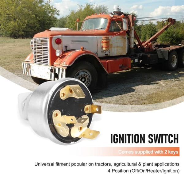 Universal Tractor Ignition Switch Fits AS LUCAS 35670-FA-