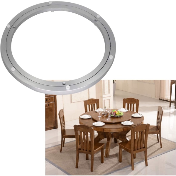 Lazy Susan Turntable Rotating Bearing för matbord (12 tum)