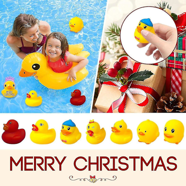 Uusi Gummi Anka Advent 2023, Advent 2023 Lapsille, Advent Ankka Kylpyyn 11(24 ducks)