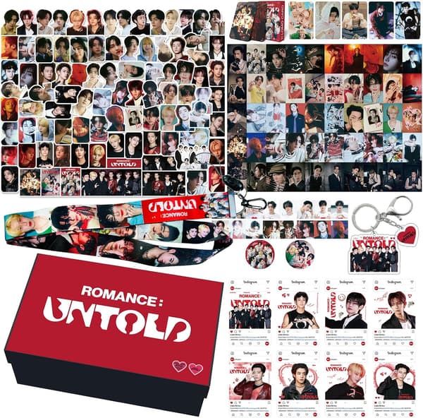 Kpopbp Enhypen Romance Untold Album Merch Presentförpackning-FA-