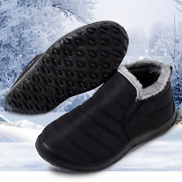 Vinterstøvler Snöpælssko til Kvinder SORT 39 39 Black 39-39 Black