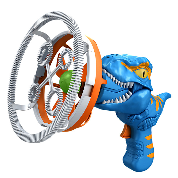 Fläkt Dinosaur Bubbelmaskin Automatisk Bubbelmaskin blue