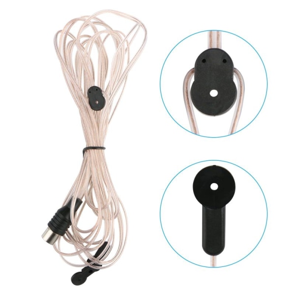 FM-radioantenn, innendørs FM-dipolantenne, radio FM-mottakerantenne