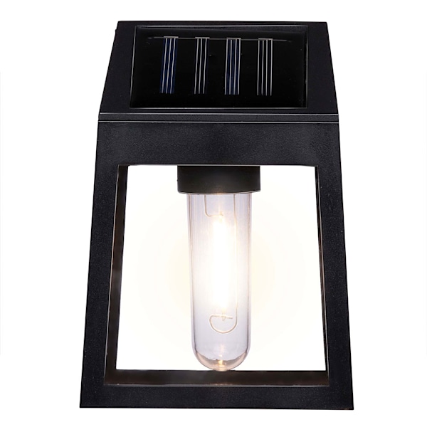 Vägglampa med solceller