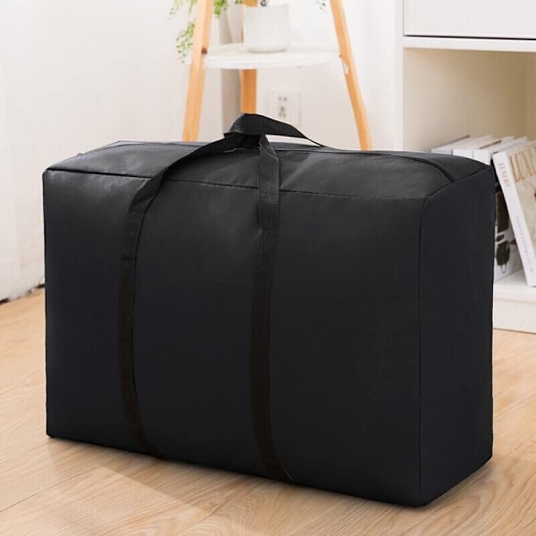190L Erittäin Suuri Muuttokassi, Heavy Duty Musta-FA3- Black 100L