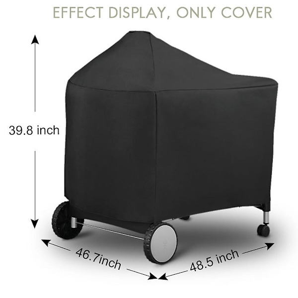 Vedenpitävä suojapeite Weber 7152 -grillille 124x65x101cm