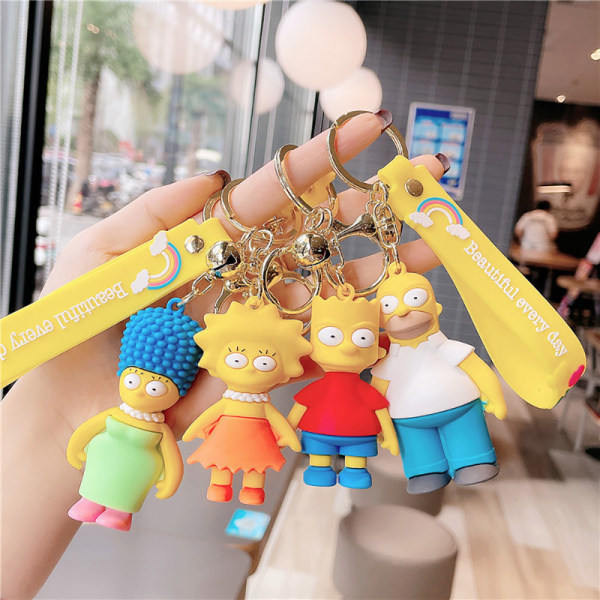 The Simpsons Bilnyckelring - Söt presentidé för fans