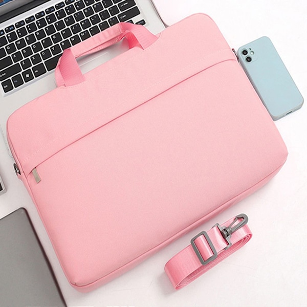 11 13 14 15,6 tommer Laptop Taske Rosa Pink 15.6 inch