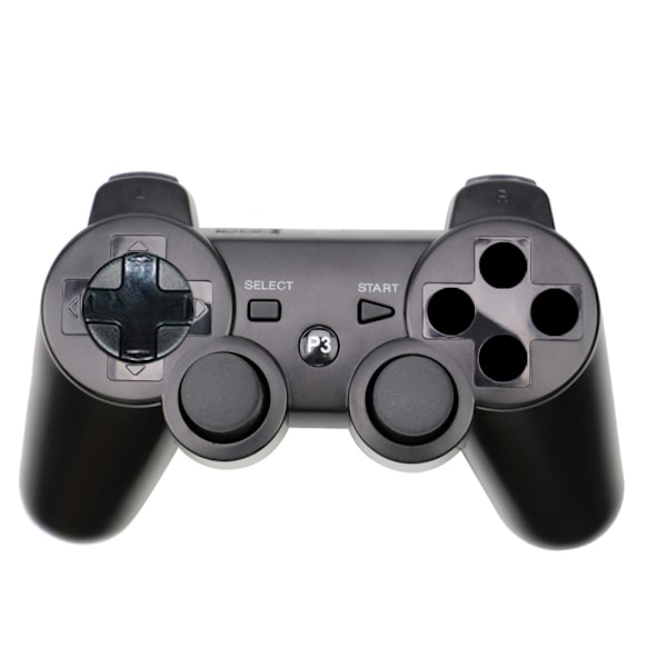 Trådløs PS3-kontroller, profesjonell PS3-gamepad, berøringsplate Black