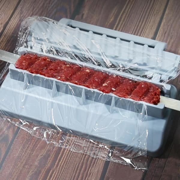 Manual Kebab Machine - Portable Kebab Press, Skewer Maker for Outdoor Grilling, Easy to Clean-FA-