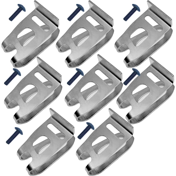 8st Bälteskrok med skruv för Makita 346449-3 324705-1 346034-2
