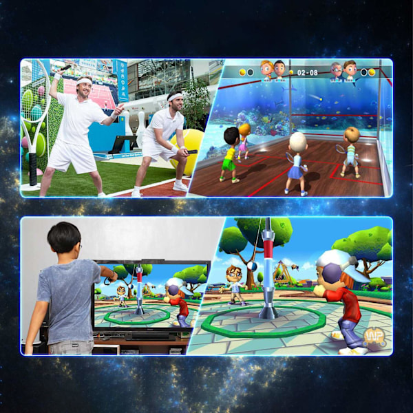 Wii-ohjain Motion Plus -ominaisuudella / Ohjain Nintendoon blue 120