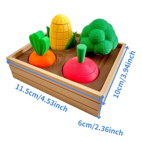 3D-printad trädgårdsfidgetleksak - skrivbordsdekoration för stress-FA-