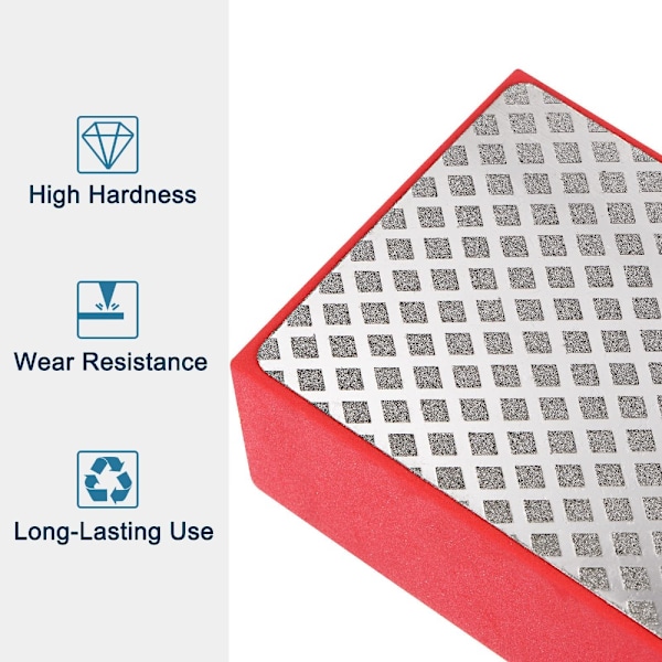 4ST Diamant Hand Pad Polerkuddar Slipblock